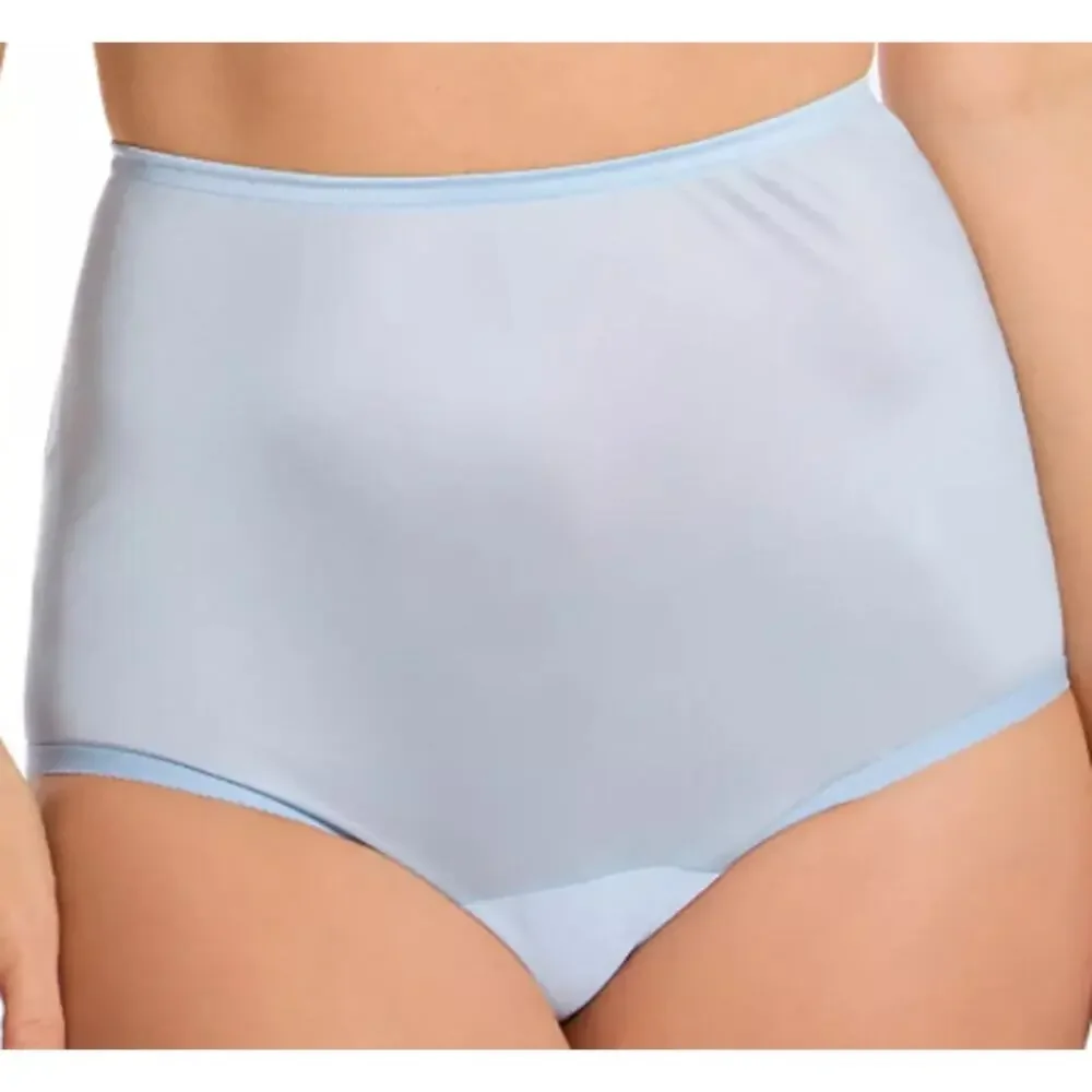 Vanity Fair Perfectly Yours Ravissant Nylon Full Pantie 15712 Blue 7/L
